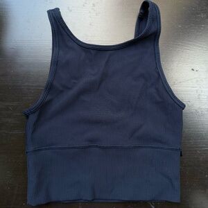 Lululemon Power Pivot Tank Size 4 "True Navy"